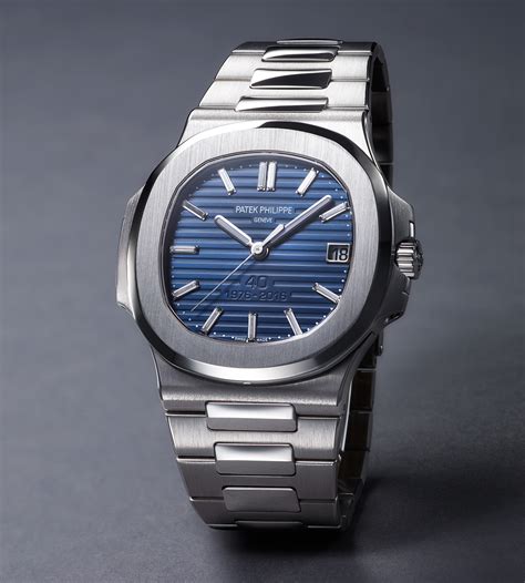 patek philippe 40th years nautilus|patek philippe nautilus price.